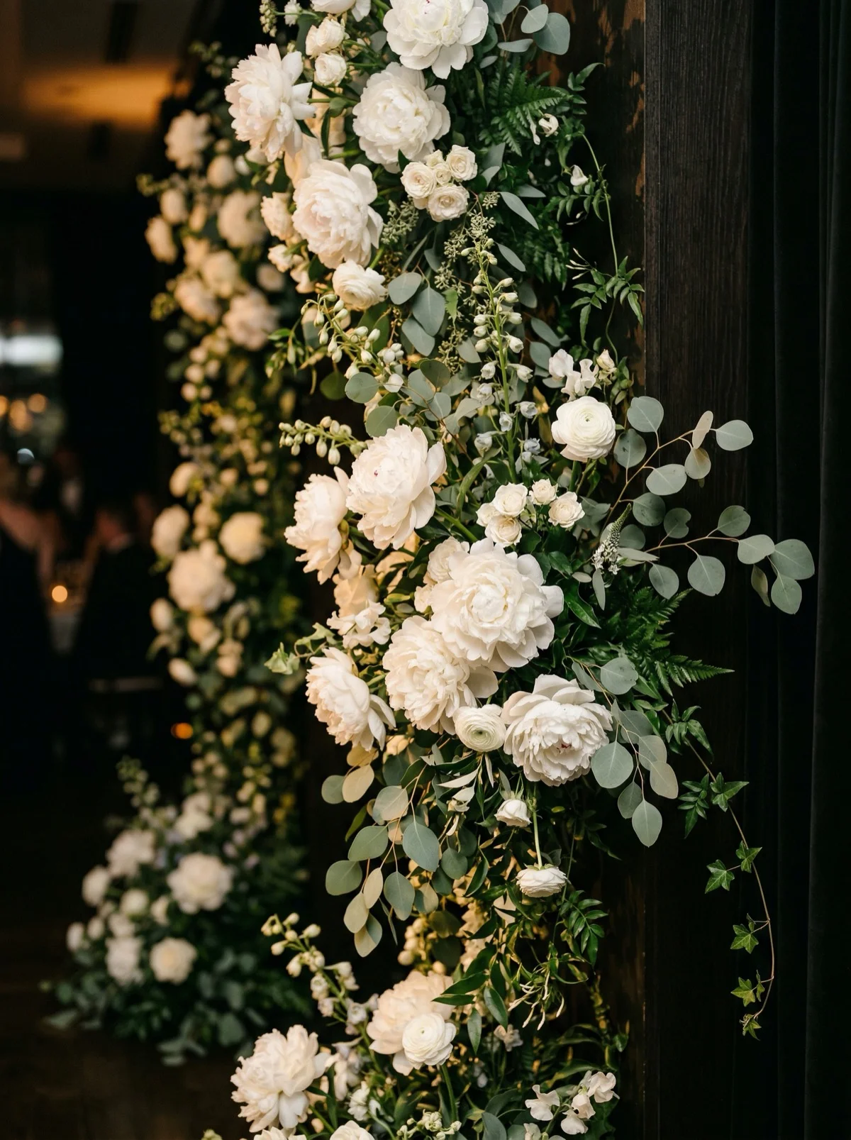 Elegancka ścianka dekoracyjna na event